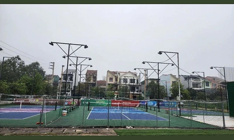 Nghệ An: Xây sân pickleball sai quy hoạch, doanh nghiệp bị xử phạt 170 triệu đồng