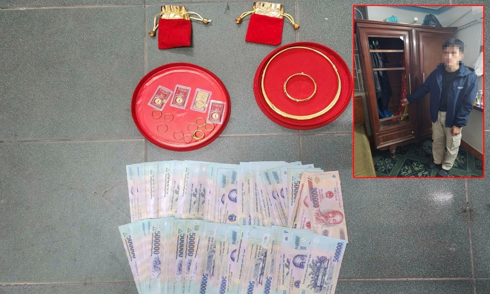 Thanh niên 28 tuổi đột nhập nhà dân, trộm hơn 2,3 cây vàng và 85 triệu đồng