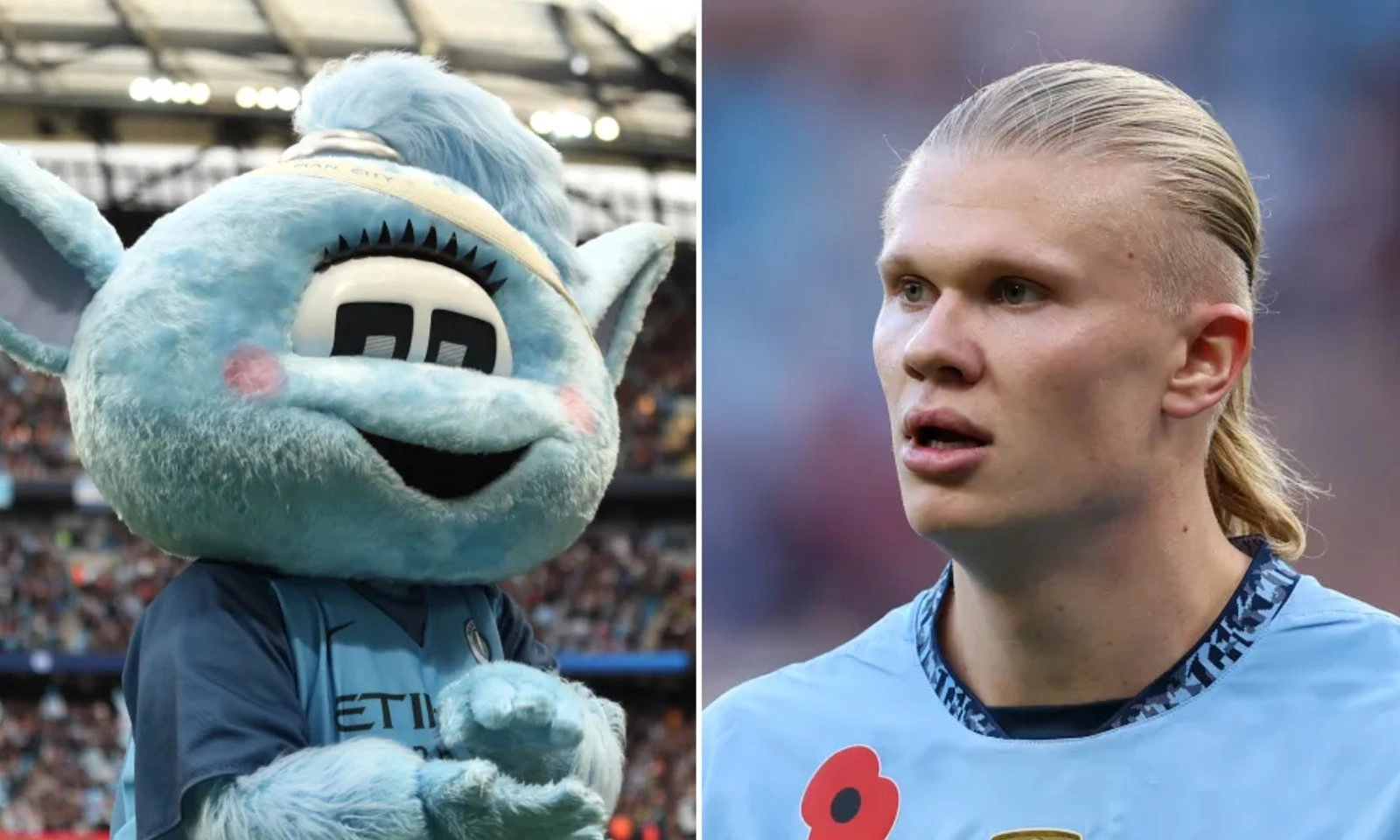 Nữ mascot của Man City tố cáo bị Haaland tấn công