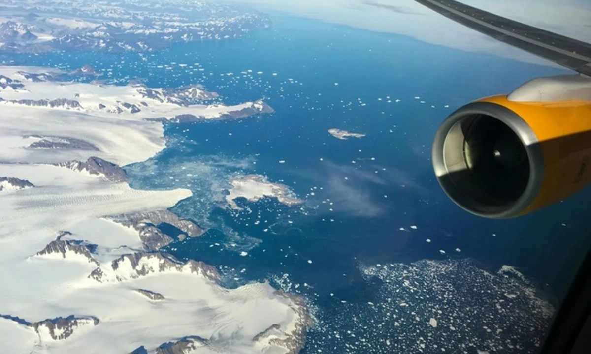 Biến đổi khí hậu mở rộng bờ biển Greenland