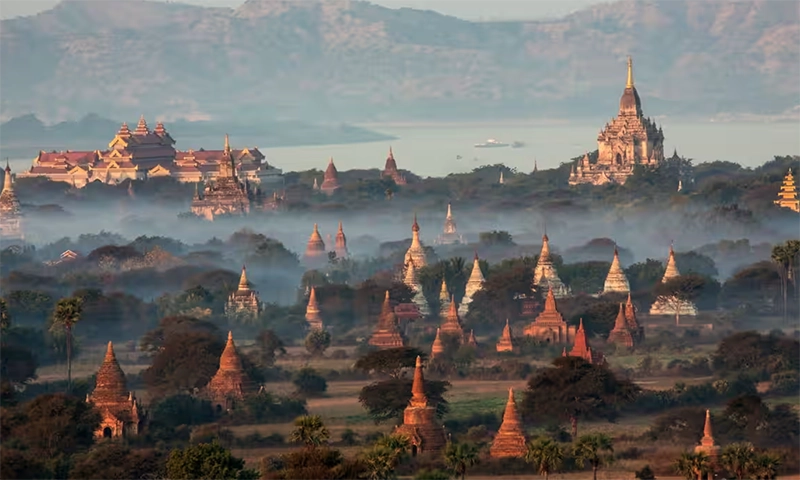 Động đất gần như xóa sổ “Thành phố 10.000 ngôi chùa” ở Myanmar 