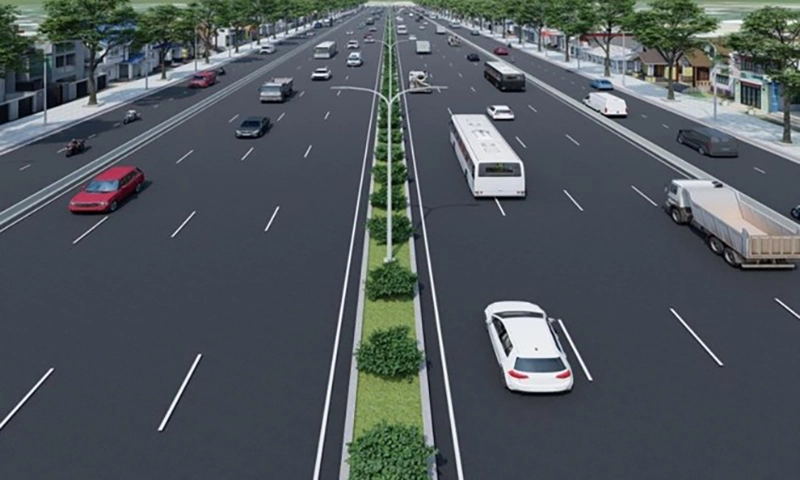 TPHCM quyết định mở rộng 2 tuyến quốc lộ 1 và 22 lên 60 mét, 10 làn xe