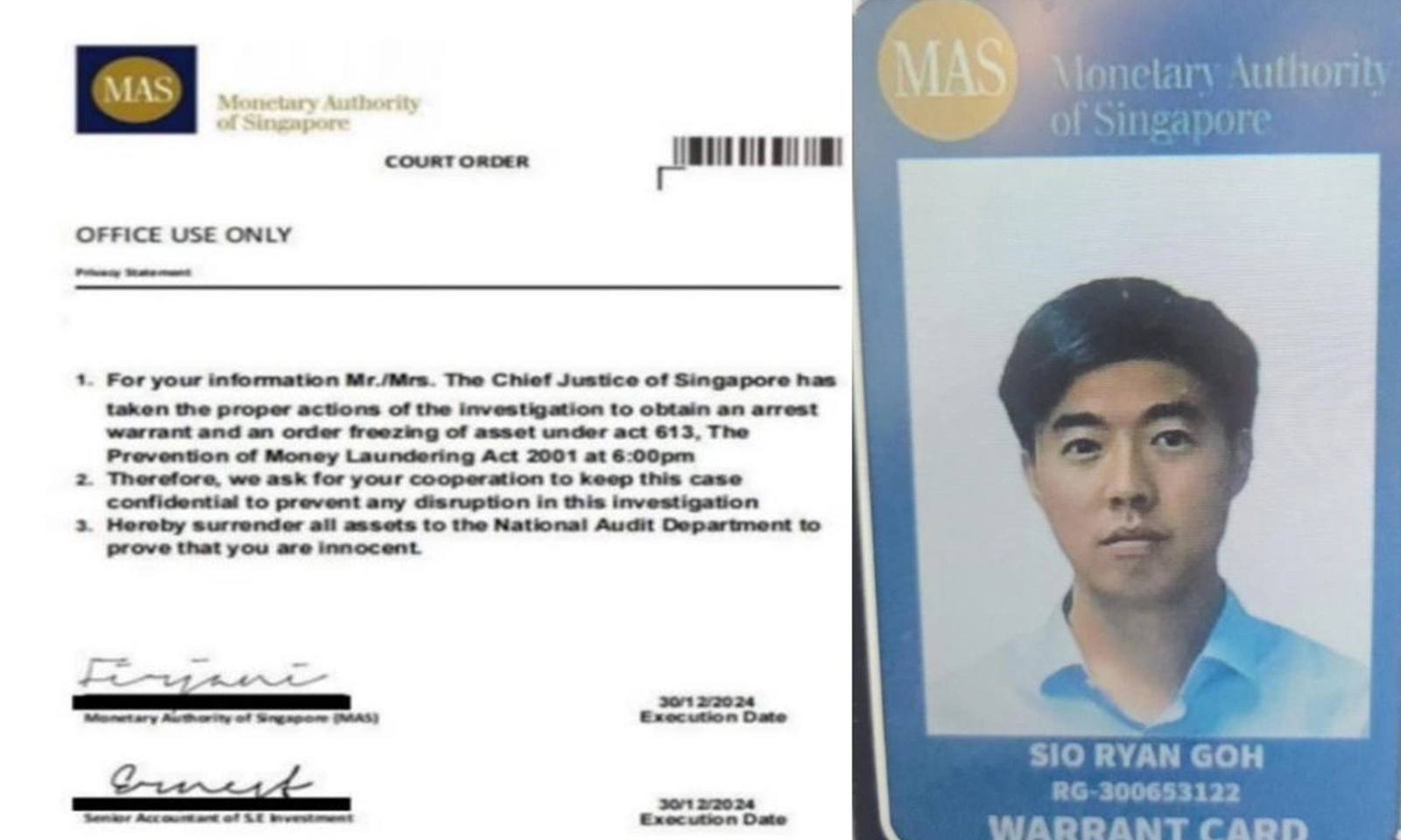 Singapore triệt phá ổ nhóm lừa đảo, bắt hơn 30 người, phong tỏa 240 tài khoản ngân hàng