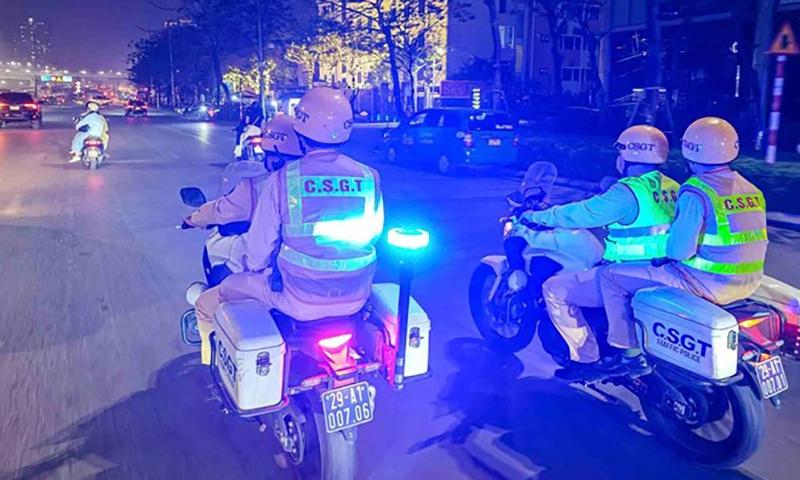 Tăng cường tuần tra kiểm soát giao thông dịp nghỉ lễ