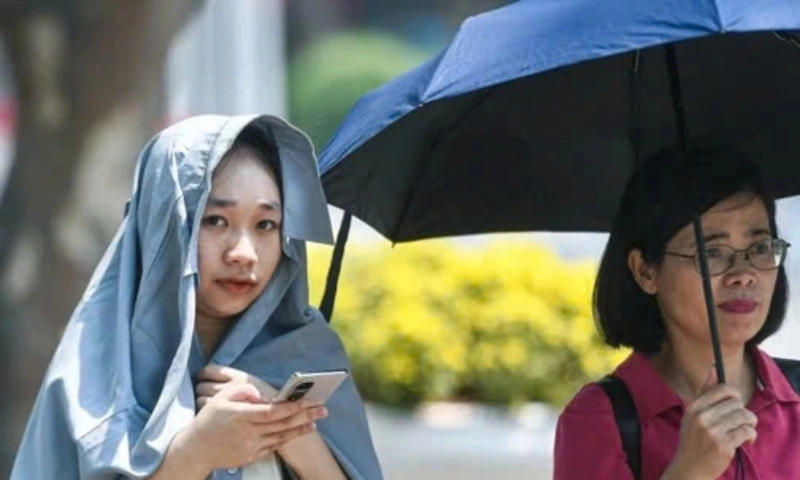 Nắng nóng quay trở lại Nam Bộ