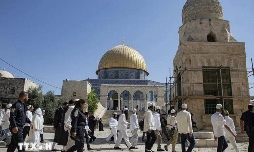 Jordan và Hamas phản đối chuyến thăm đền Al-Aqsa của Bộ trưởng Israel