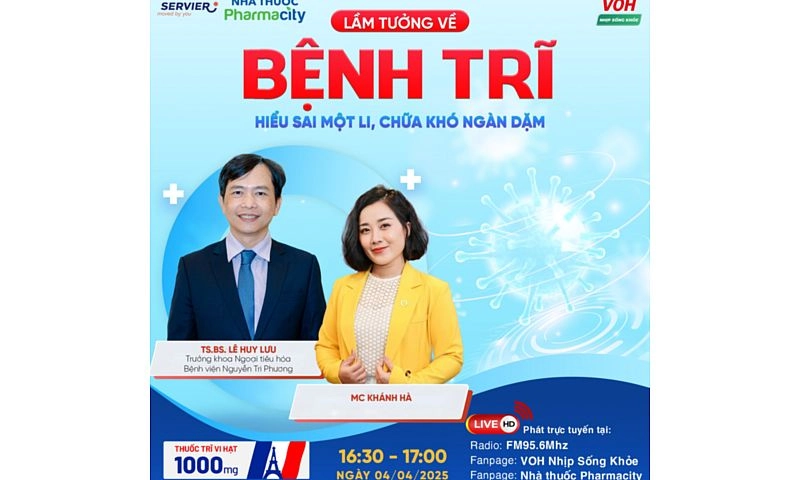 [Livestream] LẦM TƯỞNG VỀ BỆNH TRĨ: HIỂU SAI MỘT LI - CHỮA KHÓ NGÀN DẶM