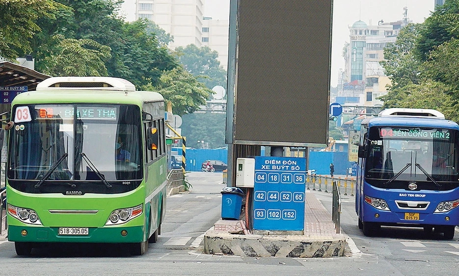 TPHCM tăng cường phương tiện công cộng phục vụ người dân dịp lễ 30/4