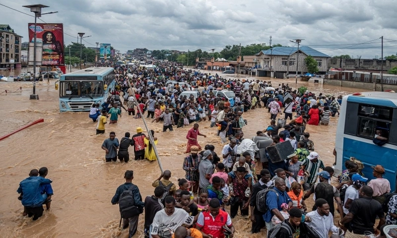 CHDC Congo: 30 người chết vì lũ lụt nghiêm trọng ở thủ đô Kinshasa