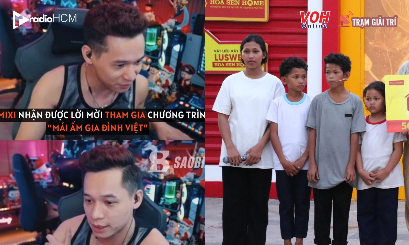 Độ Mixi bị fan giục đi từ thiện trên sóng livestream