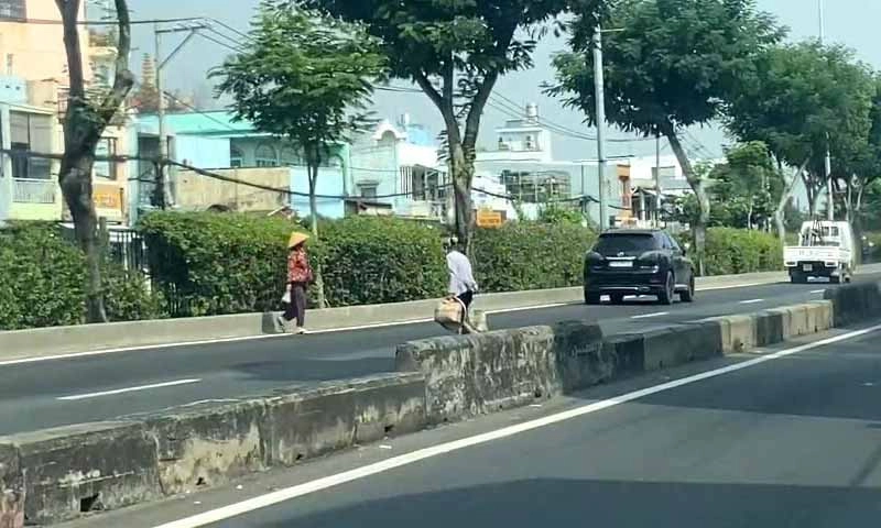 TPHCM: Nhiều người đi bộ bị phạt vì qua đường không đúng quy định