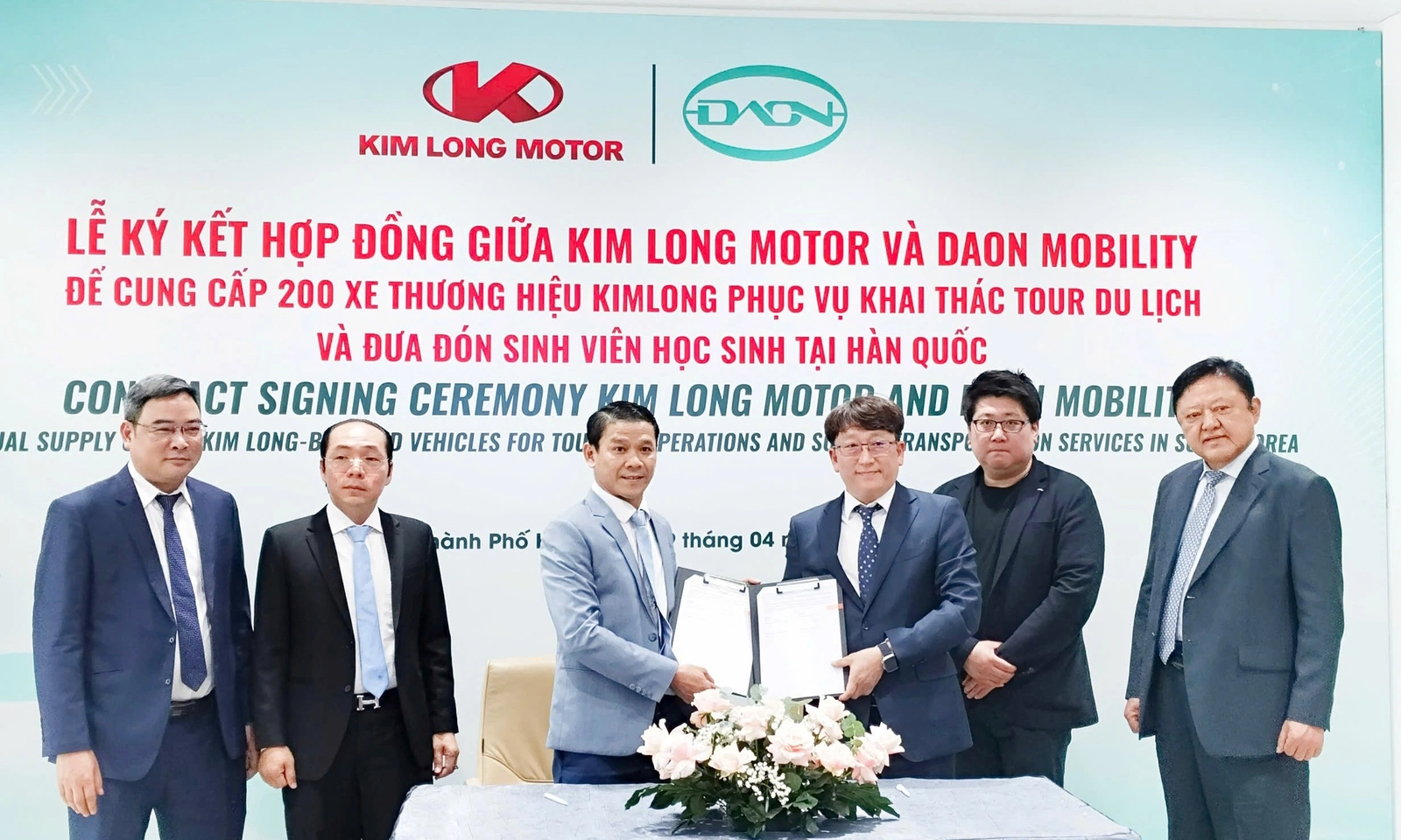 Xe buýt điện Kim Long Motor sẽ có mặt tại thị trường Hàn Quốc 