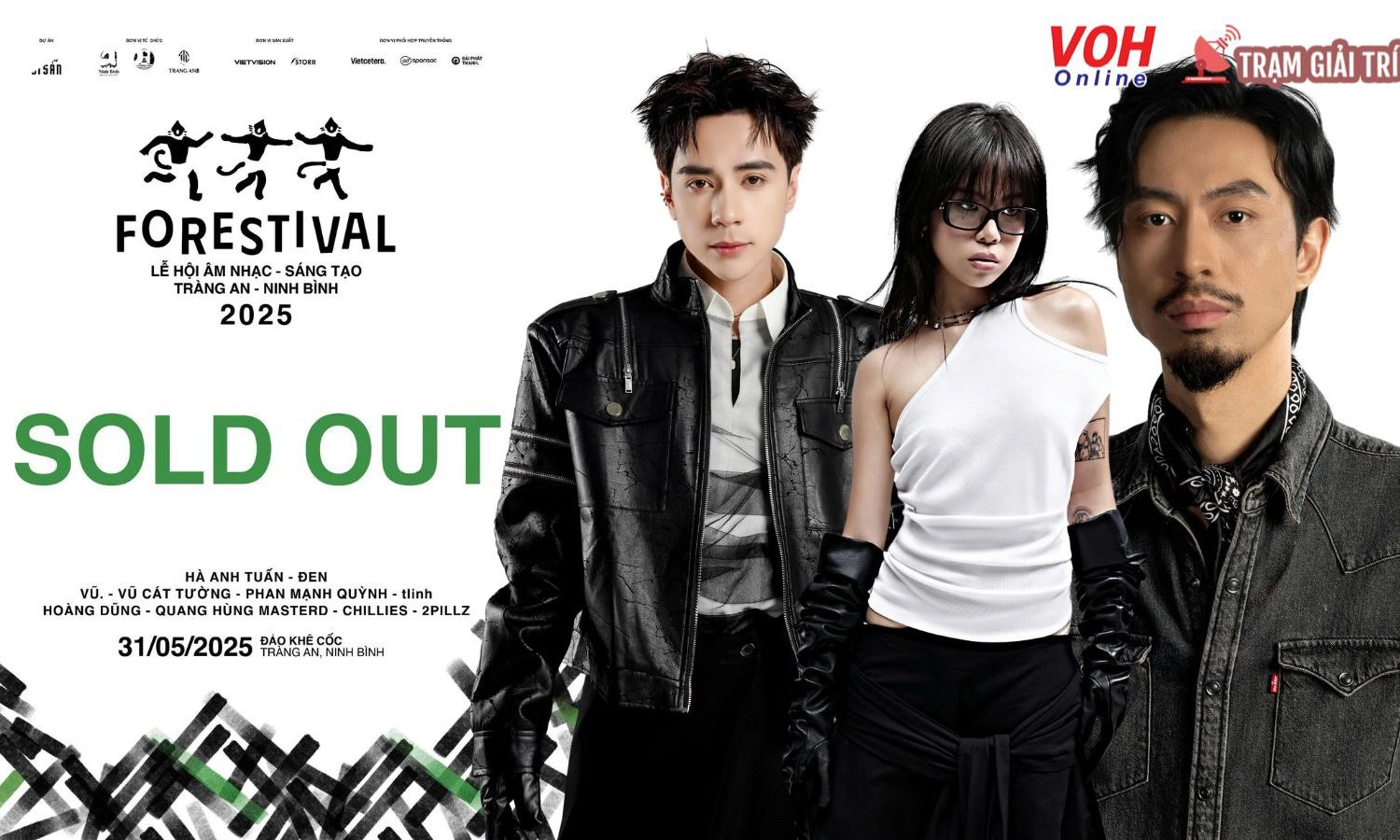 Đại nhạc hội “FORESTIVAL” 2025 tạo nên cơn sốt khi sold out toàn bộ vé sau gần 30 phút mở bán
