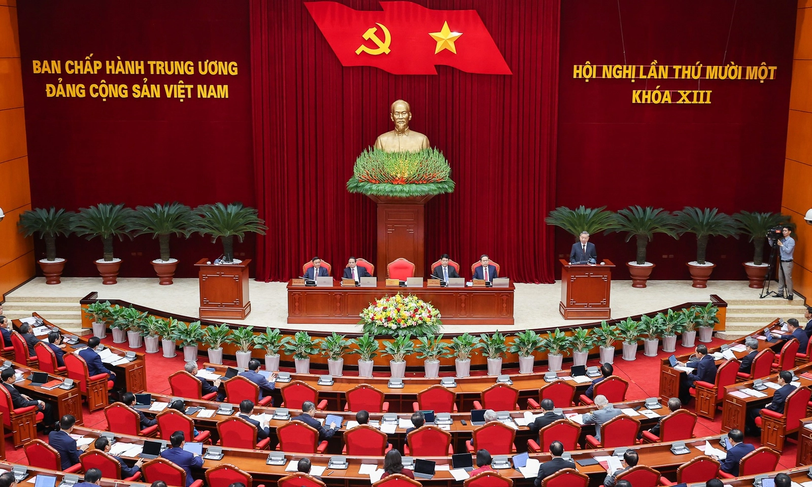 Khai mạc Hội nghị lần thứ 11 Ban Chấp hành Trung ương Đảng khóa XIII
