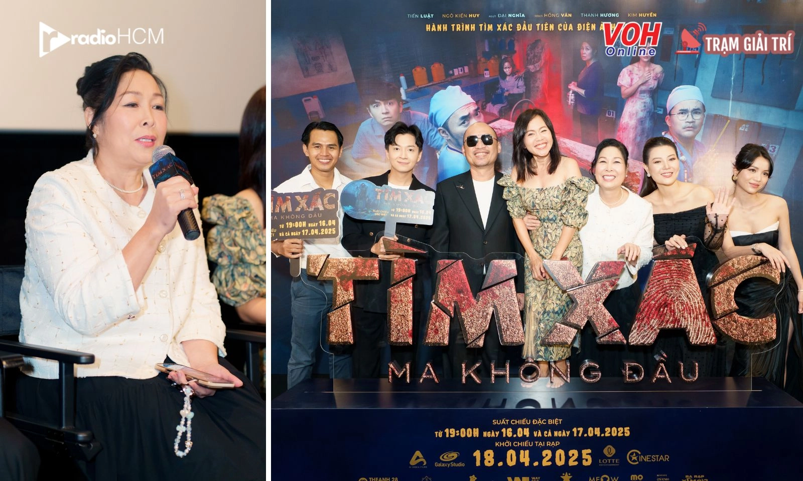 NSND Hồng Vân bị đạo diễn làm khó trong phim Tìm Xác: Ma Không Đầu