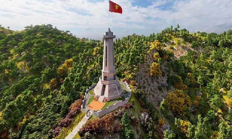 Điện Biên: Chuẩn bị khánh thành cột cờ A Pa Chải