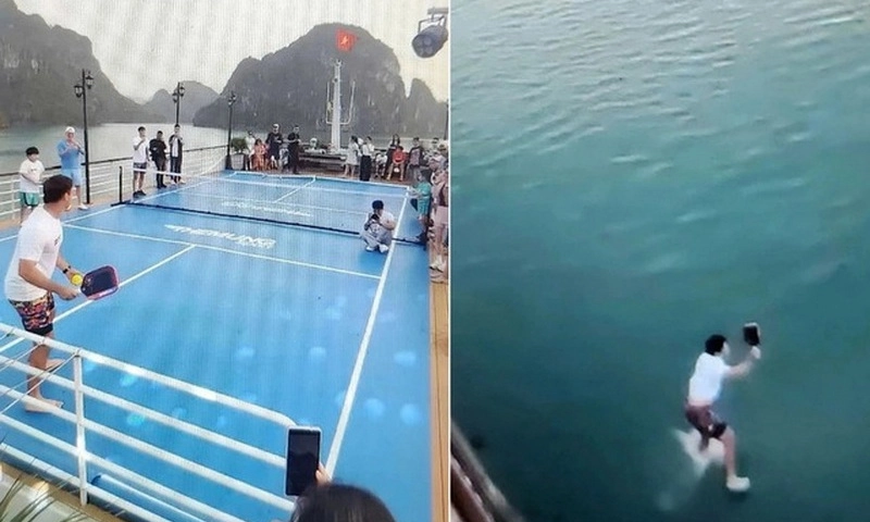Quảng Ninh: Phạt chủ tàu 12,5 triệu đồng vì tổ chức chơi pickleball trên Vịnh Hạ Long
