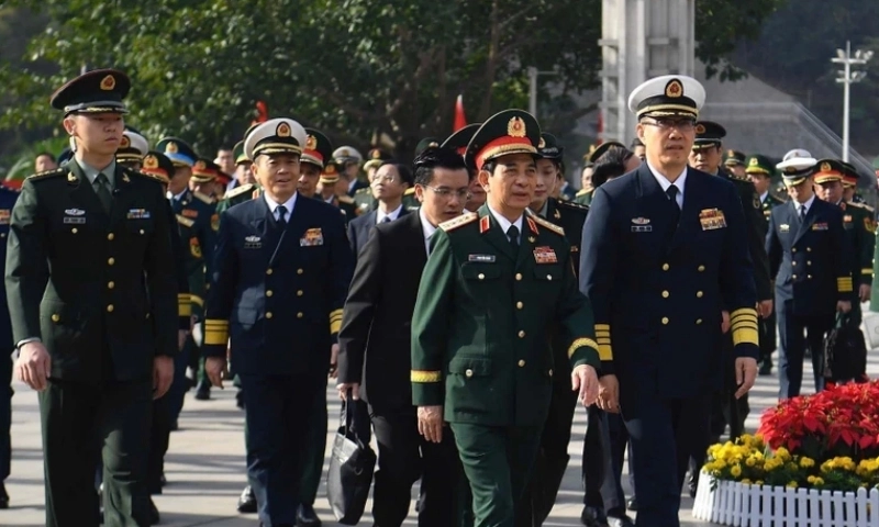 Bộ trưởng Quốc phòng Trung Quốc thăm Việt Nam, dự giao lưu quốc phòng biên giới lần thứ 9