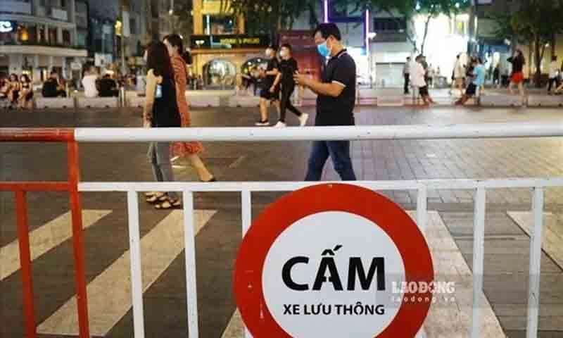 TPHCM: Từ hôm nay, nhiều đường ở trung tâm cấm lưu thông