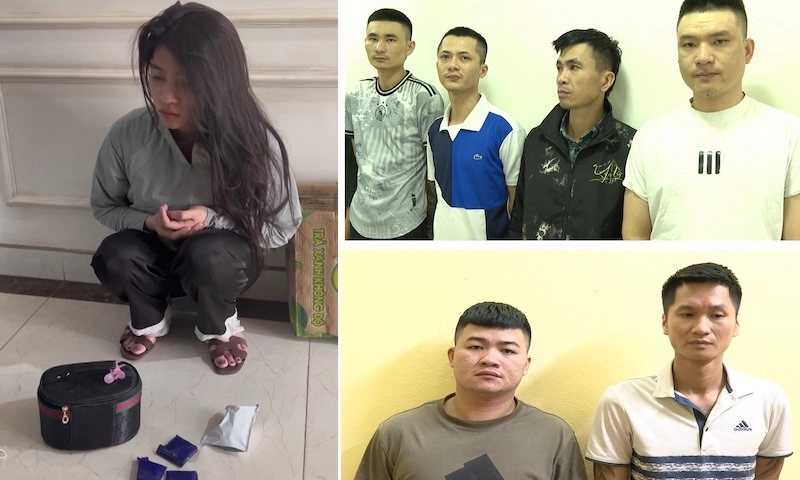 Phá đường dây ma túy liên tỉnh từ Hà Nội về Thanh Hóa, bắt giữ 7 đối tượng