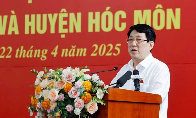  Chủ tịch nước Lương Cường: Lấy lòng dân làm gốc để phát triển bền vững