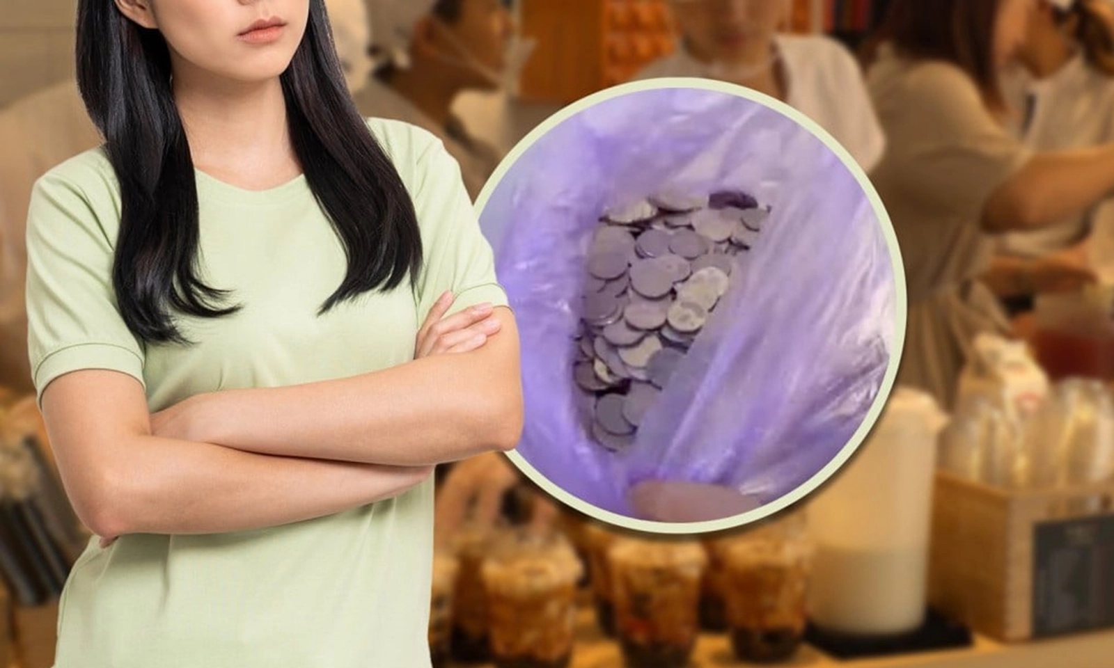 Ông chủ Đài Loan gây tranh cãi vì trả lương nhân viên bằng toàn tiền xu