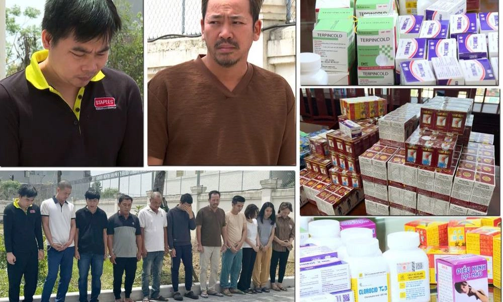 Triệt phá đường dây thuốc giả 200 tỷ đồng