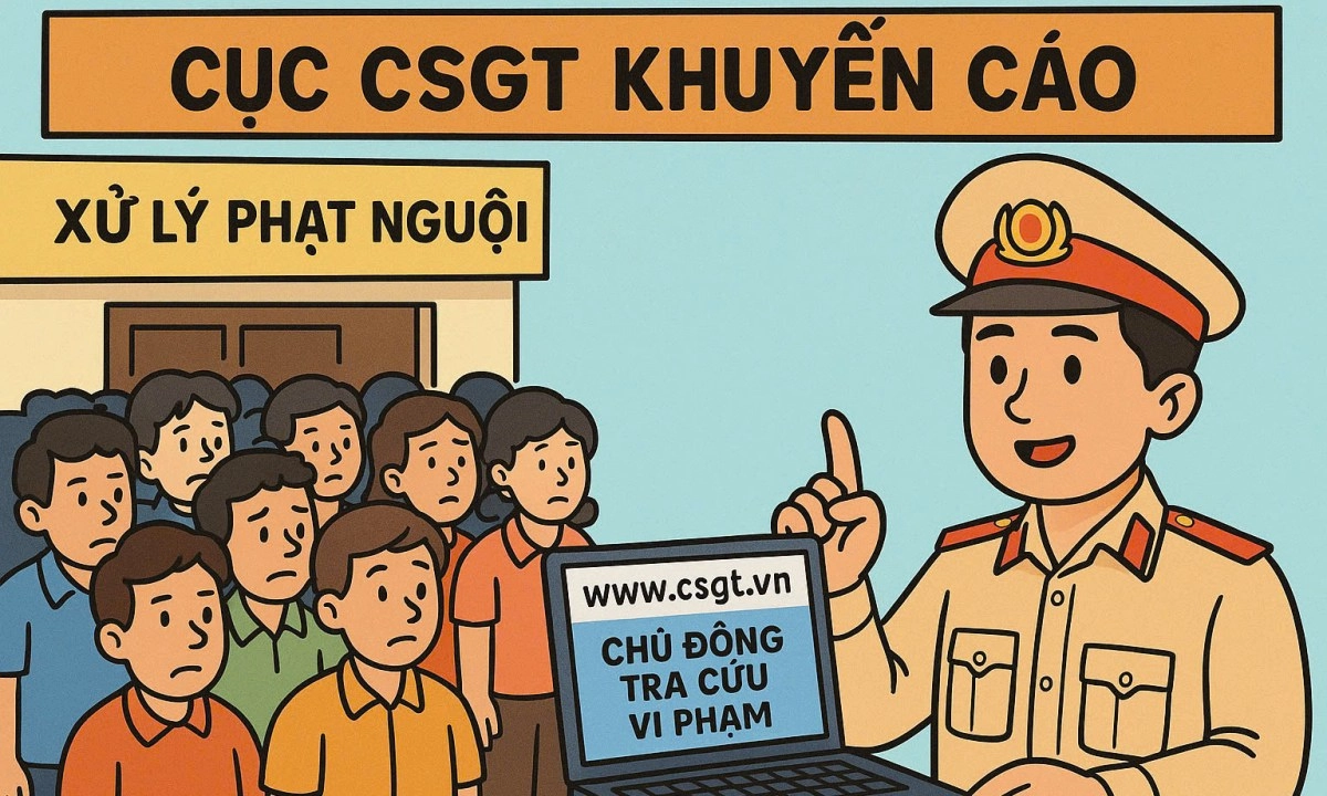 Làm sao để biết thông tin mình bị “xử phạt nguội”?