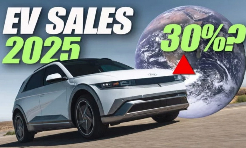 Doanh số xe điện toàn cầu tăng 29% trong quý 1/2025