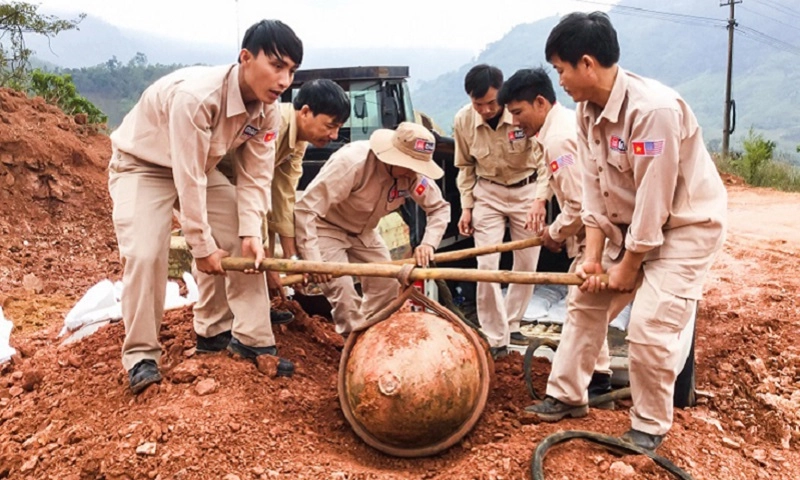Hoàn tất rà phá bom mìn tại thành cổ Quảng Trị