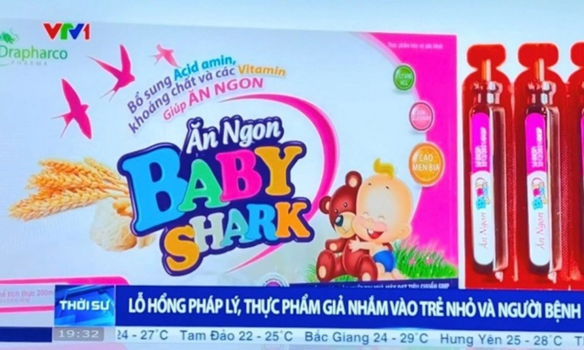 2 sản phẩm dành cho trẻ em nghi là hàng giả đang bán trên thị trường