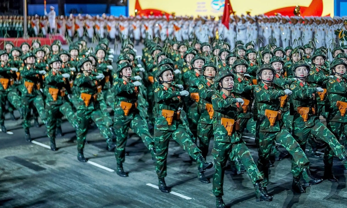 Tối nay sơ duyệt diễu binh cấp Nhà nước mừng đại lễ 30/4