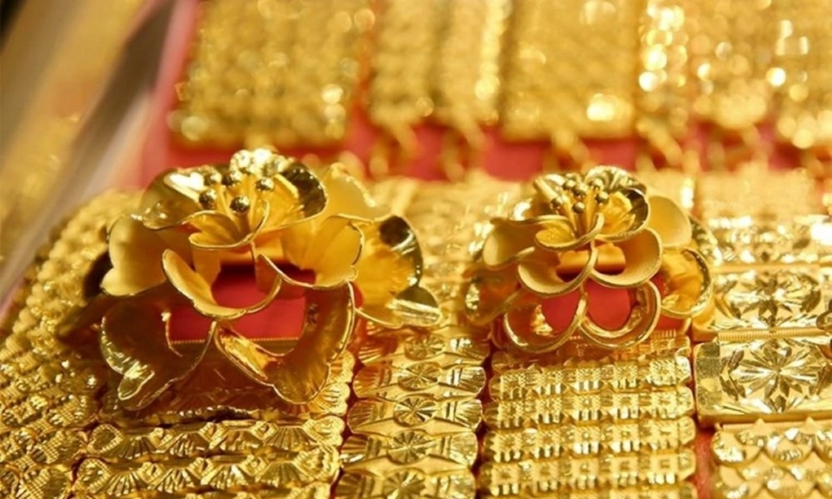 Giá vàng trong nước tăng 1 triệu đồng/lượng