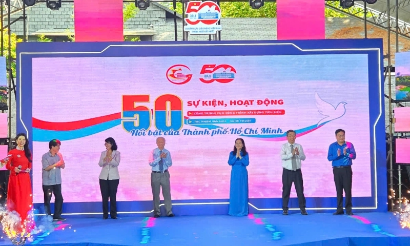 TPHCM khai mạc triển lãm 50 sự kiện, công trình và tác phẩm tiêu biểu