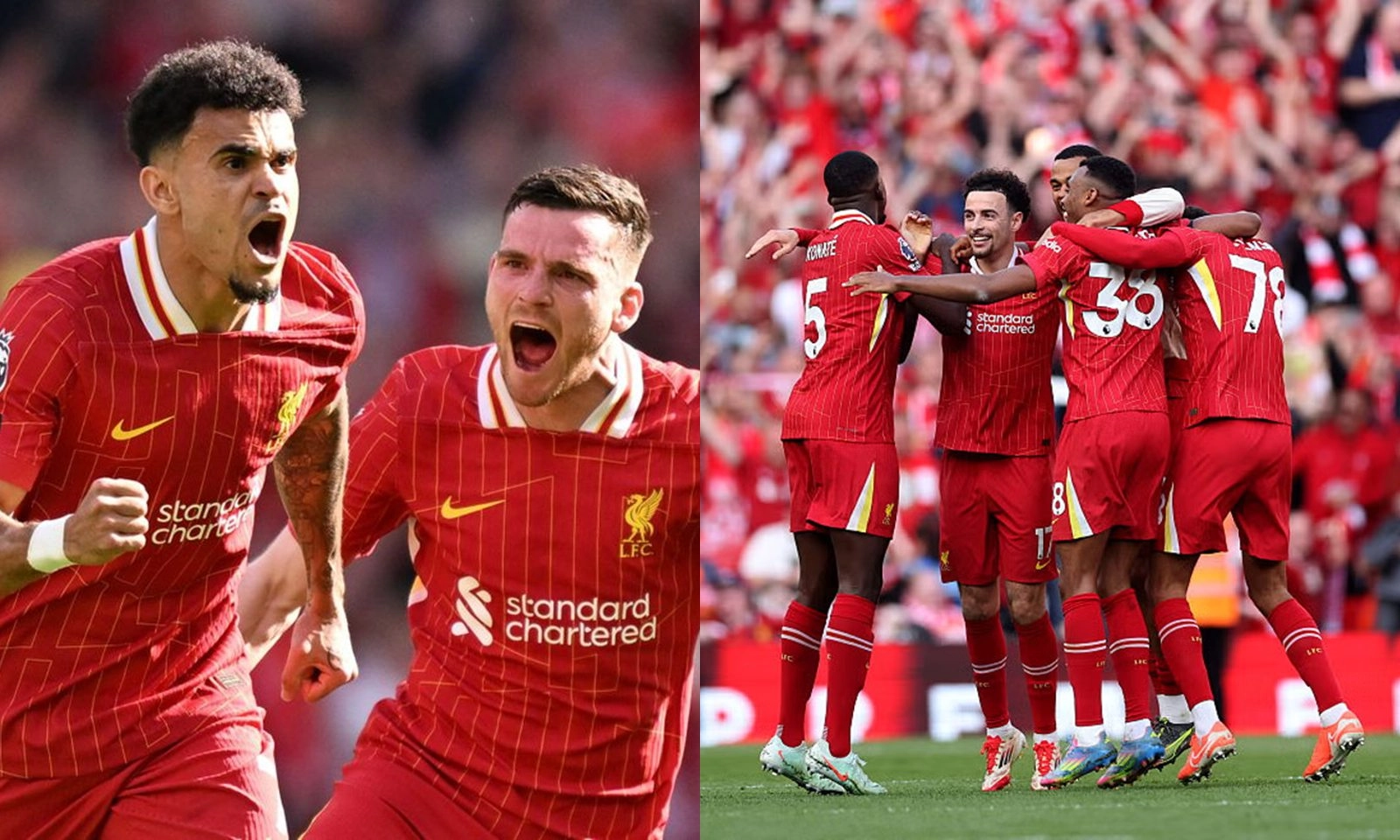 Liverpool cân bằng kỷ lục của MU với 20 lần đăng quang