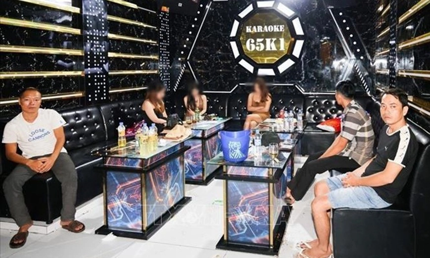 Triệt phá tụ điểm ma túy trong quán karaoke ở Cần Thơ