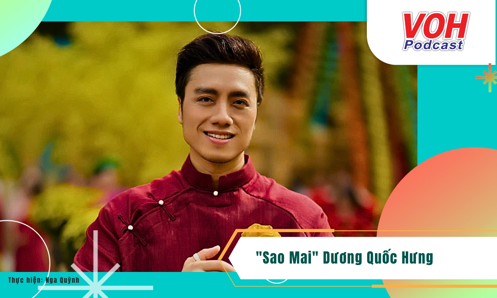 Phỏng vấn độc quyền ca sĩ Dương Quốc Hưng với bộ đôi sản phẩm mừng đất nước vươn mình ngời sắc