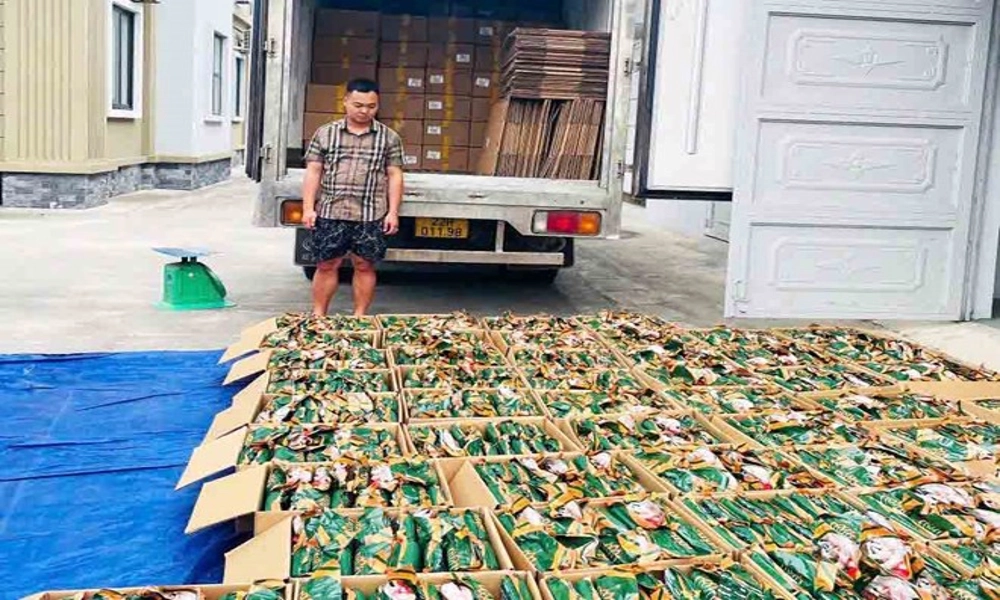 Phát hiện kho hơn 5 tấn chân gà không rõ nguồn gốc