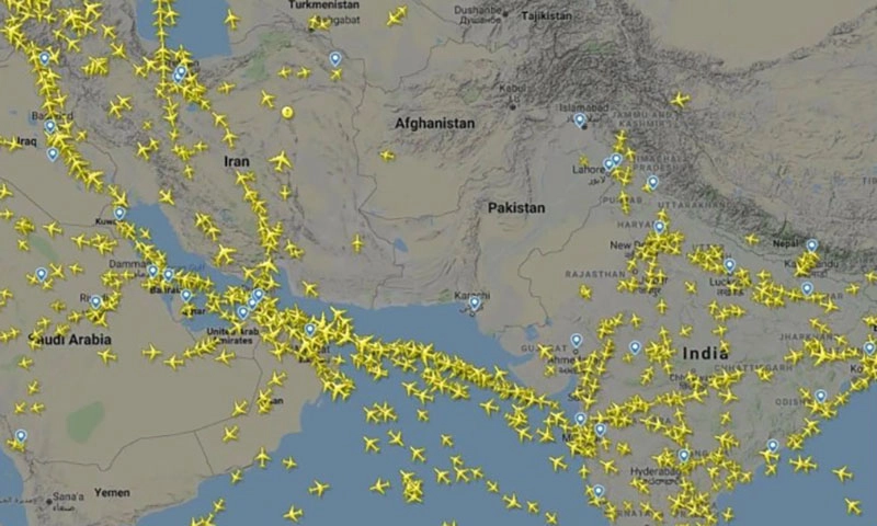 Máy bay Vietnam Airlines tránh bay qua không phận Pakistan