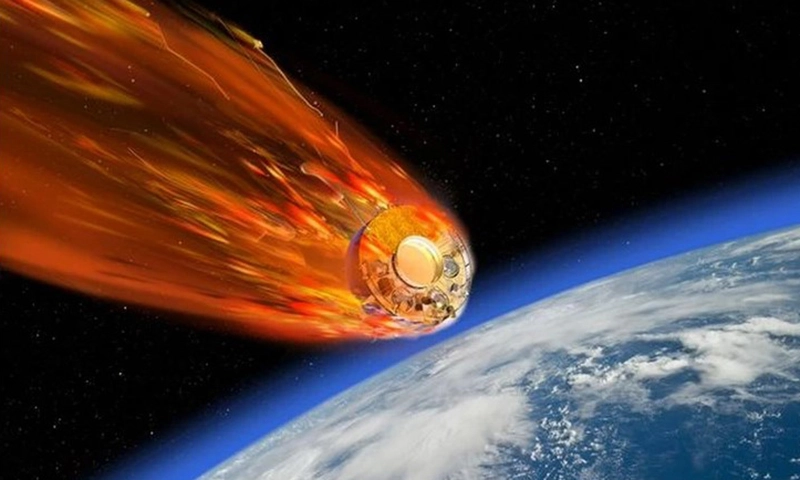 Tàu vũ trụ “thời Liên Xô” rơi xuống Ấn Độ Dương