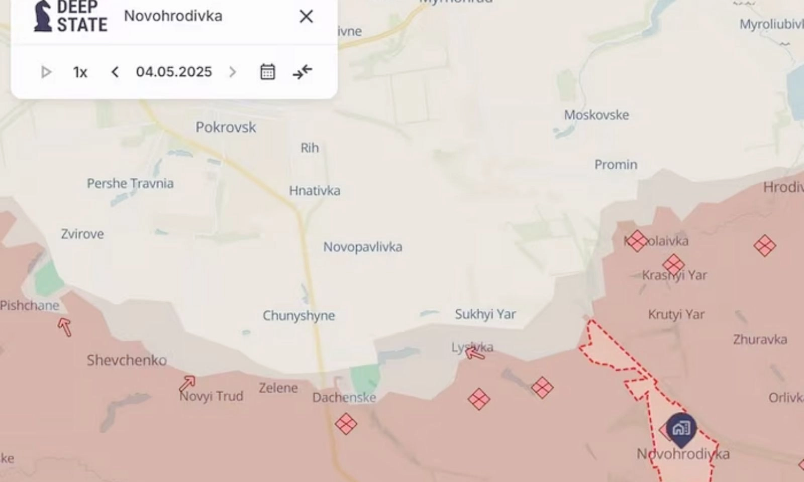 Không quân Ukraine tập kích sở chỉ huy Nga gần Pokrovsk