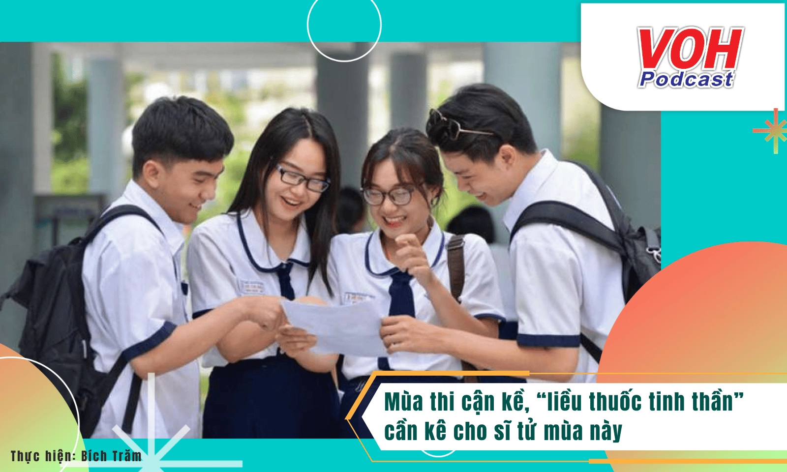Mùa thi cận kề, “liều thuốc tinh thần” cần kê cho sĩ tử mùa này