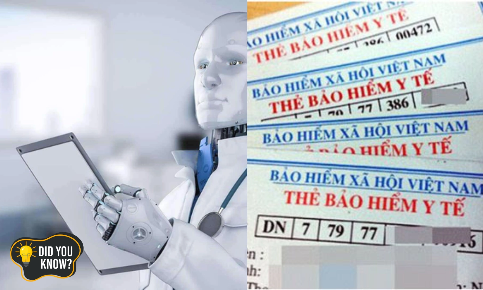 Bạn có biết 20/05: Bác sĩ AI đầu tiên trên thế giới | Lưu ý điều gì khi không còn BHYT giấy