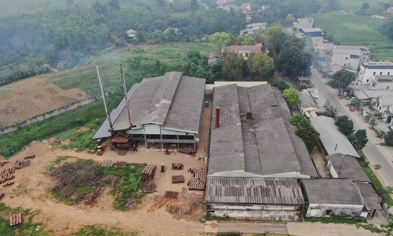 Yên Bái: Yêu cầu dừng hoạt động lò đốt than không phép gây ô nhiễm môi trường 