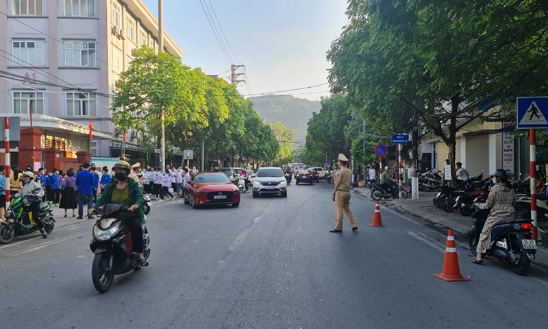 Đảm bảo giao thông an toàn, thông suốt trong các kỳ thi trung học sắp tới