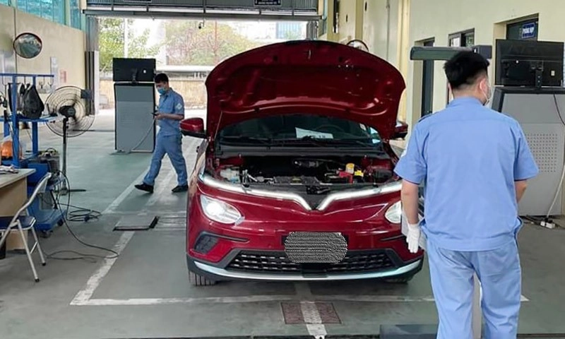 Kiểm định xe điện tập trung các hạng mục nào?