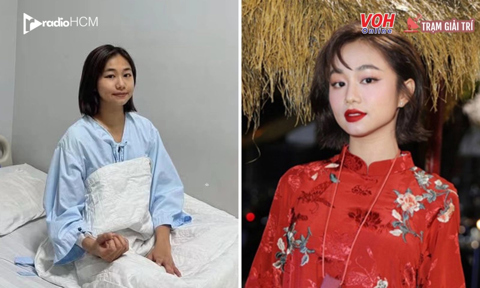Diễn viên Ngân Hòa cập nhật tình hình hậu được quyên góp chữa trị