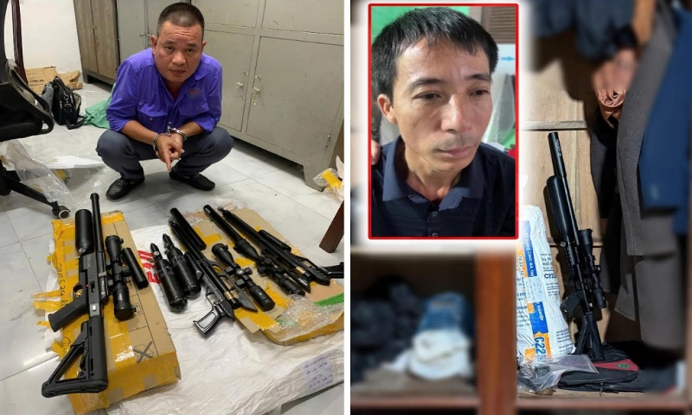 Phá đường dây mua bán vũ khí trái phép tại Bắc Giang