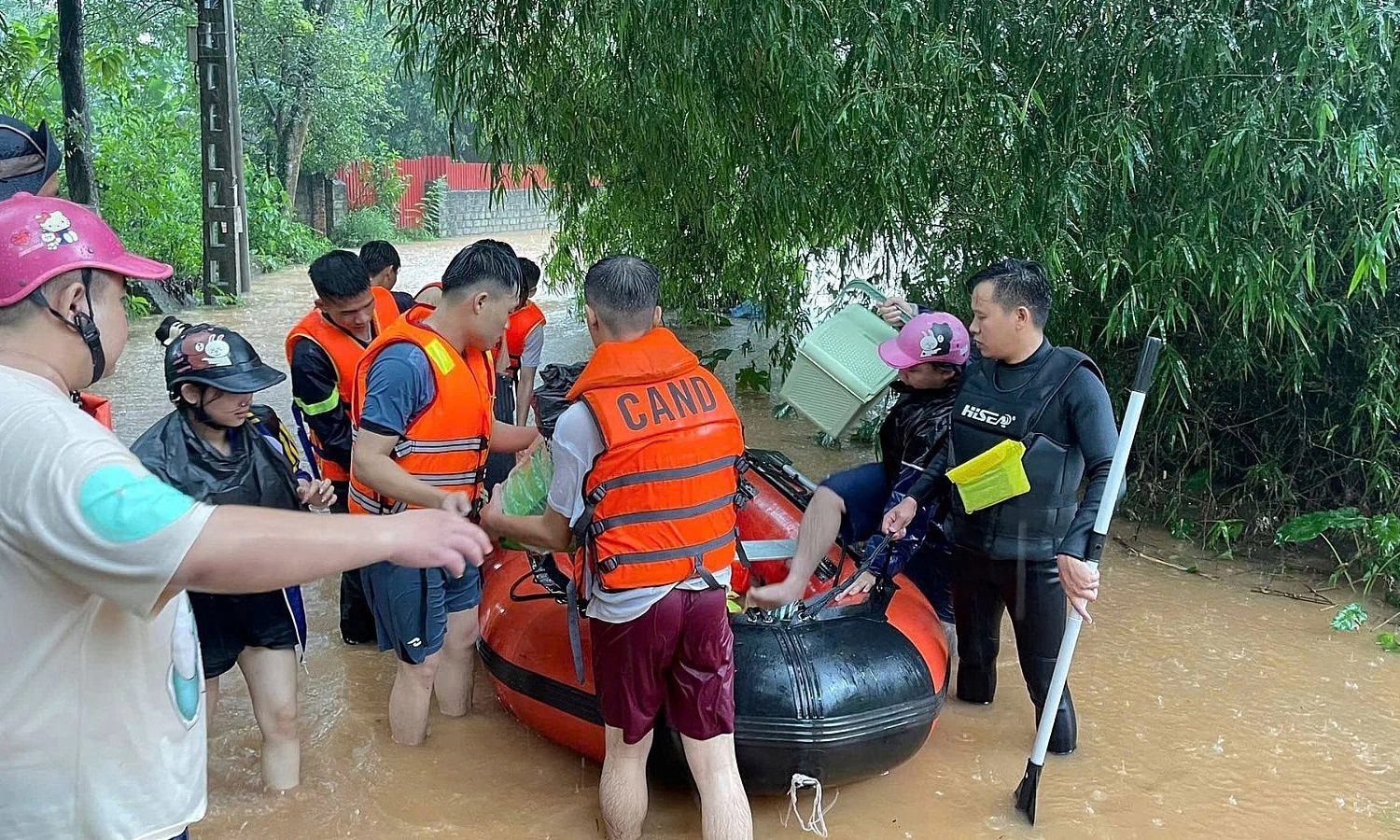 Thái Nguyên: Hơn 120 điểm ngập úng, thiệt hại nặng nề do mưa lũ