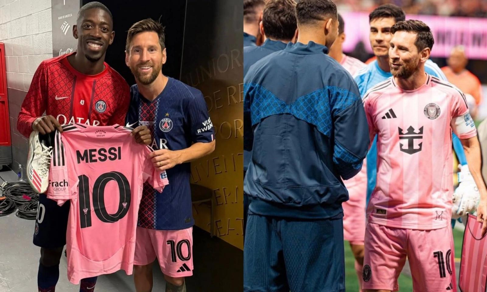 Messi cho sao PSG trọn bộ quần áo và giày